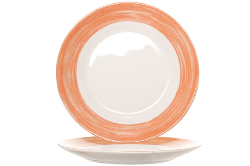 Arcopal Brush Bord Dessert 19.5cm Oranje