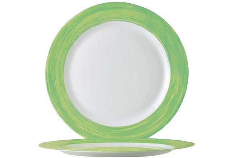 Arcopal Brush Bord Dessert 19.5cm Groen
