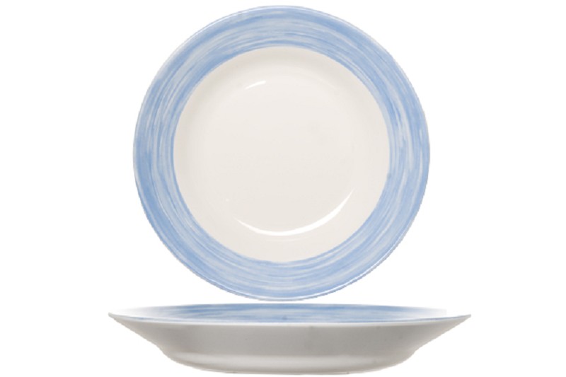 Arcopal Brush Diep Bord Blauw