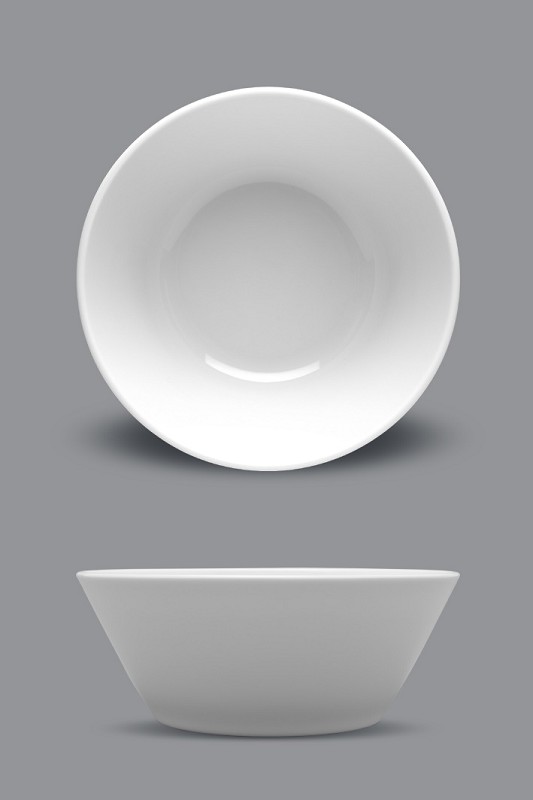 Ontbijtkom Wit 16,3cm