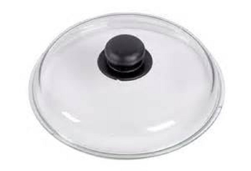 Glasdeksel 24cm Met Knop