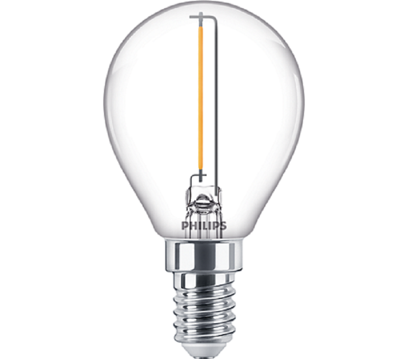 Philips LED Kaarslamp en kogellamp15WE14