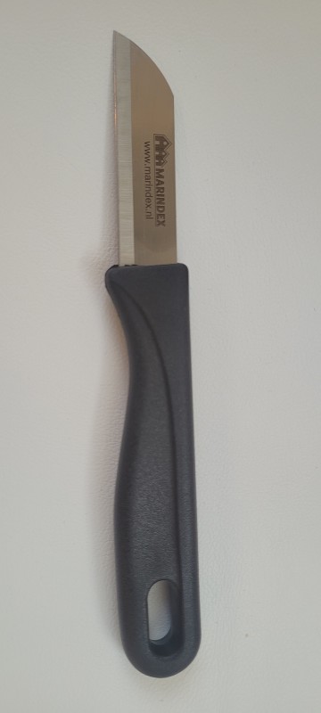 Aardappelschilmes RVS, Greep Zwart