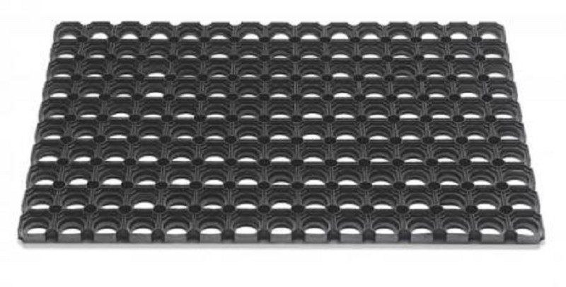 Deurmat 40x60 Ring Rubbermat
