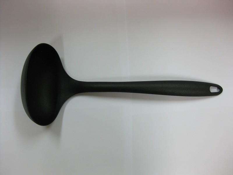 Soeplepel 29.5cm Nylon Zwart