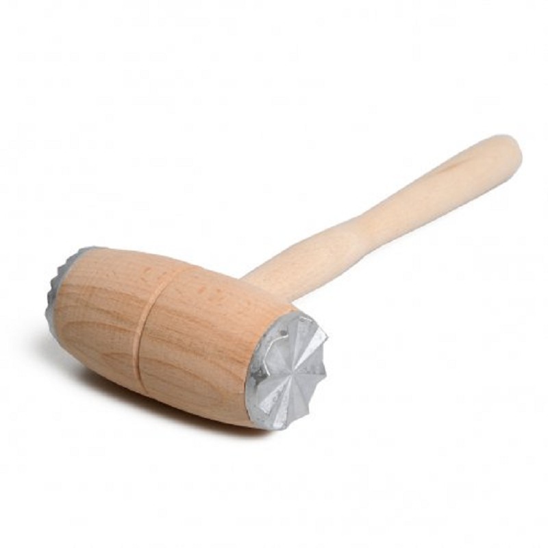 Vleeshamer Hout m/Metalen Kop