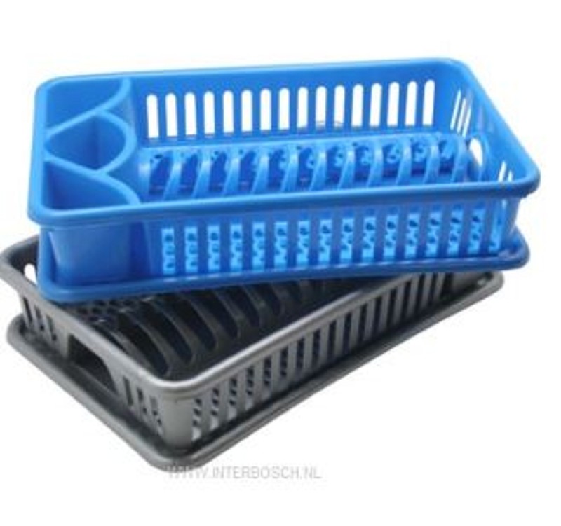 Afdruiprek M/Blad Klein Kunststof