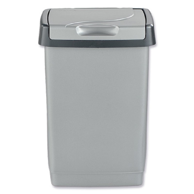 Curver Afvalbak 50ltr Plat Deksel