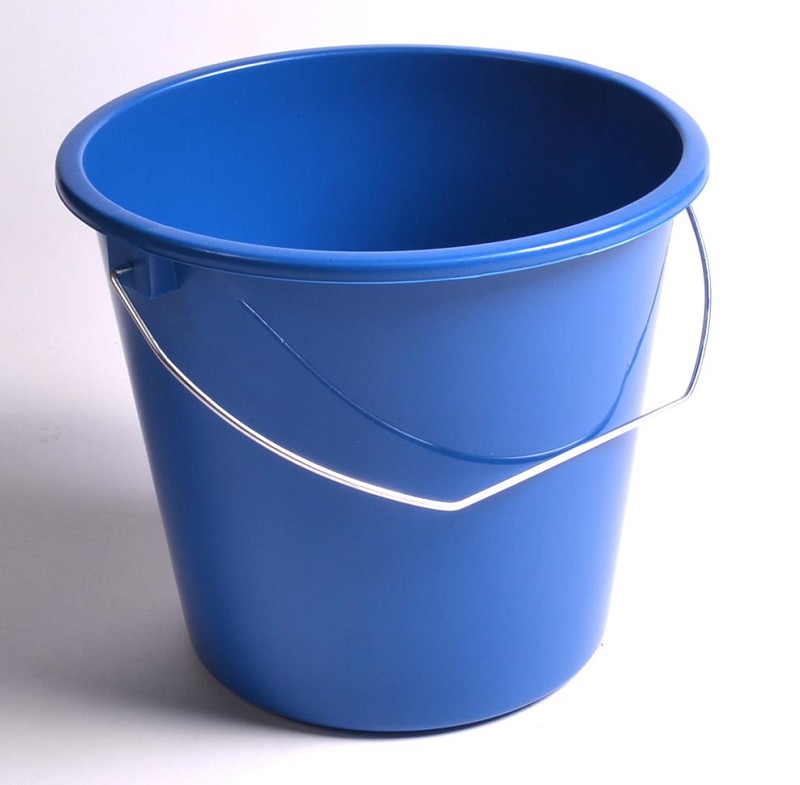 Emmer 5ltr Kunststof Blauw
