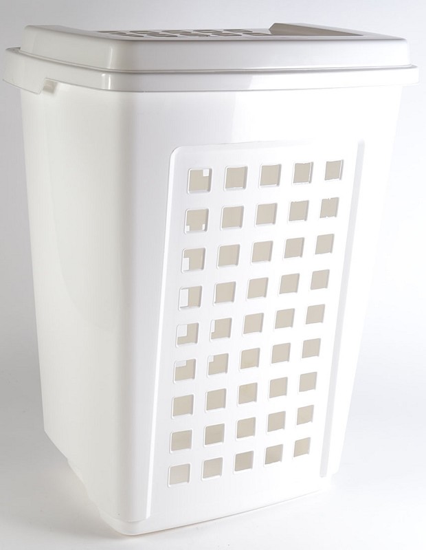 Curver Wasbox 60ltr M/Deksel Wit