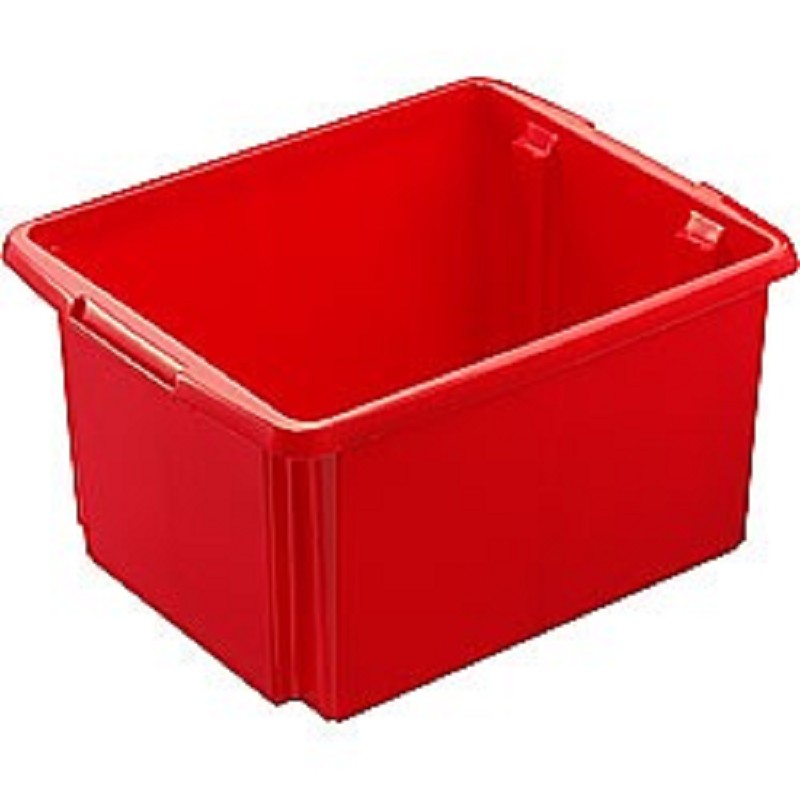 Opberg Bak Rood 32L Sunware z/Deksel