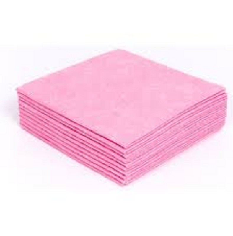 Vaatdoekje Viscose|  Verp.a10 Rose