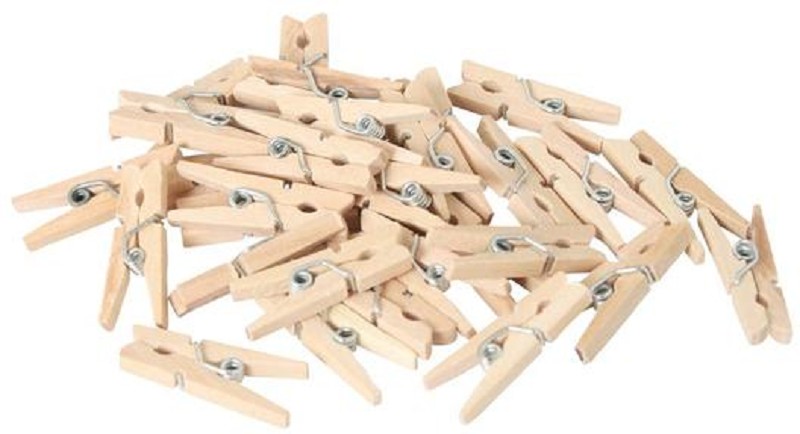 Wasknijpers Hout Prijs a 48 stuks