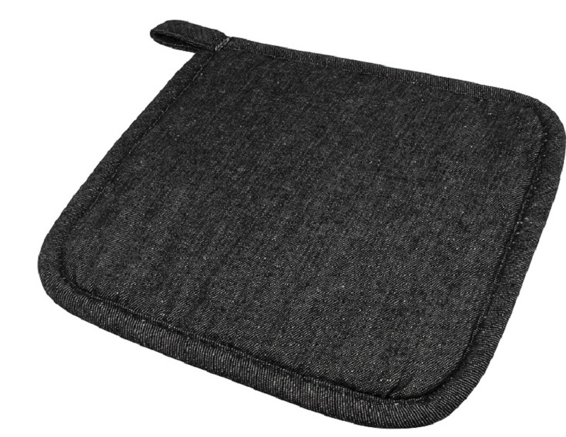 Pannenlap Katoen 20x20cm Zwart