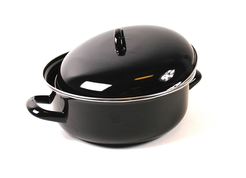 Braadpan 26cm Emaille Duits