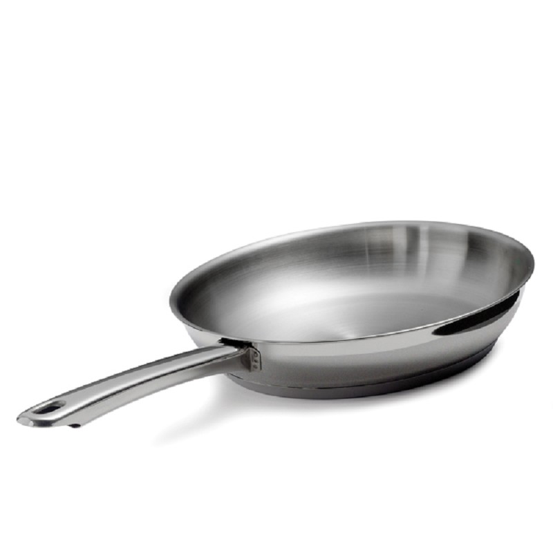 Koekenpan 24cm Zurich RVS Pan