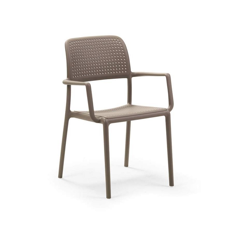 Stapelstoel Nardi Bora Taupe