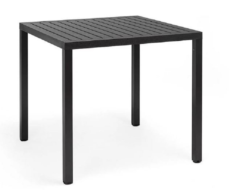 Tafel Nardi Cube 80 Antraciet