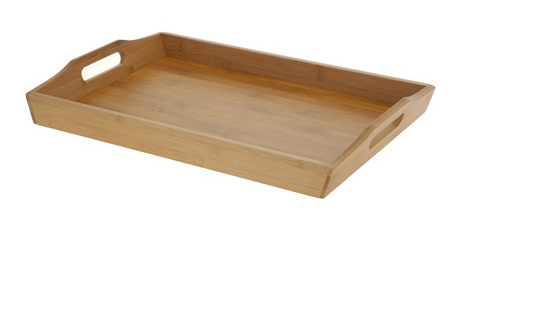 Dienblad Hout 43x30x5 Bamboe