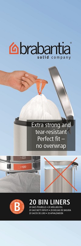 Brabantia Afvalzakken B/ 5L x20