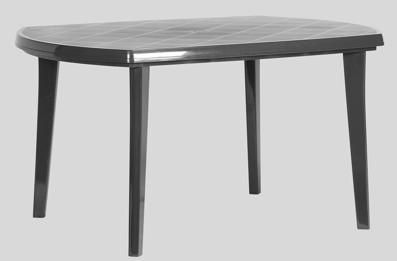 Tafel Rechthoekig Jardin Elise Antraciet