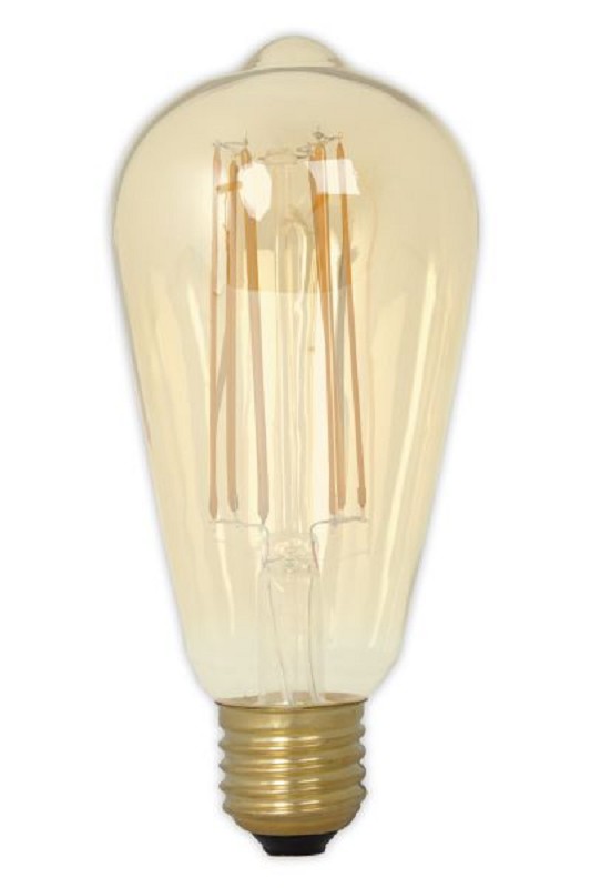 240V 4W 320lm E27 ST64, Goud 2100K Dimba