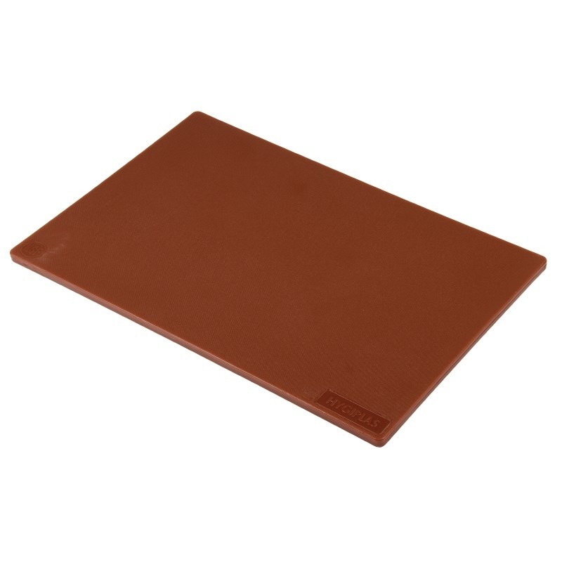 Hygiplas Kleurcode Snijplank Bru 30x22x1