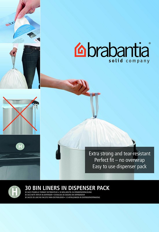 Brabantia Afvalzakken H/ 50-60L x30