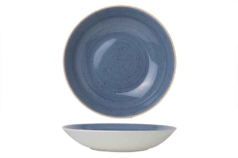 Terra Blue diep bord 26 cm