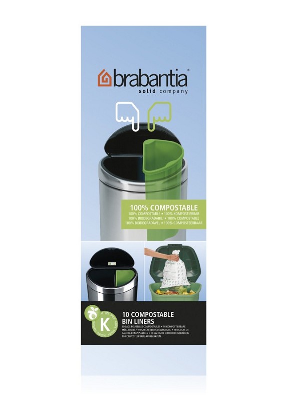 Brabantia Afvalzakken Comp K/ 10L x10