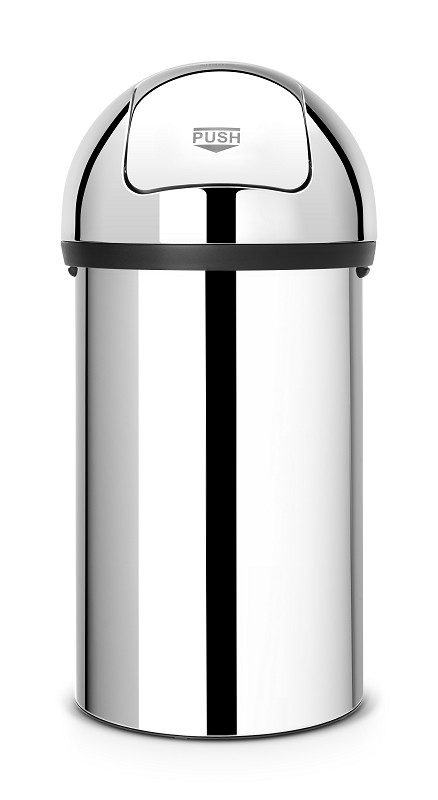 Brabantia Push Bin 60L Brilliant