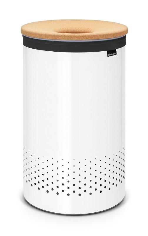 Brabantia Wasbox 60L Wit/Kurk