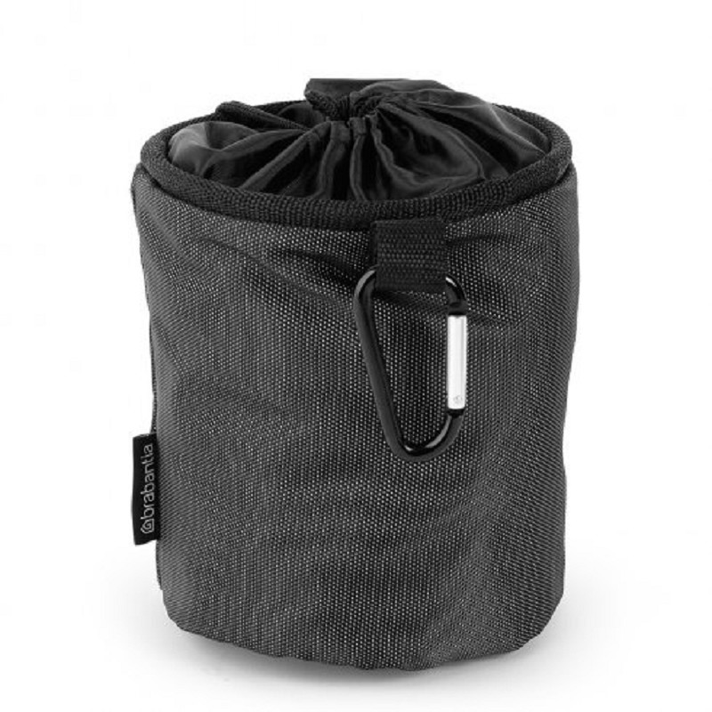 Brabantia Wasknijpertasje Ophang Zwart