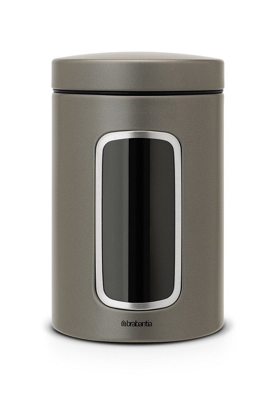 Brabantia Voorraadbus venster 1,4L Plati