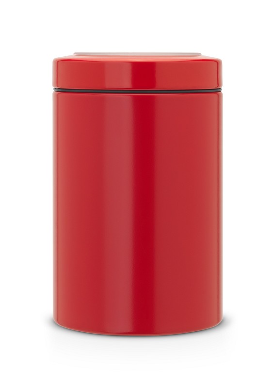 Brabantia Clear Top Voorraadbus 1,4 Red