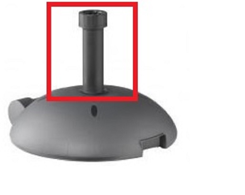 Parasolbuis voor parasolvoet 40kg Zwaar