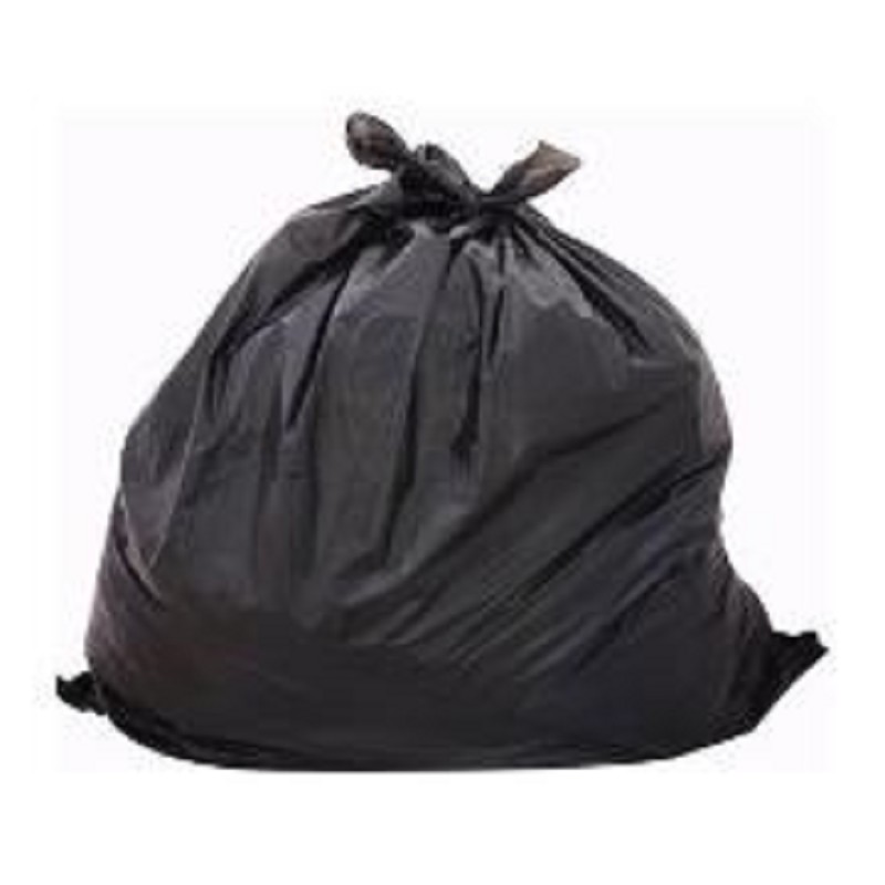 Afvalzak 46x55cm Zwart HDPE 50 rol à 50