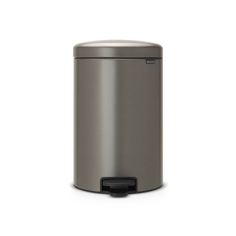 Brabantia NewIcon Pedaalemmer 20ltr Plat