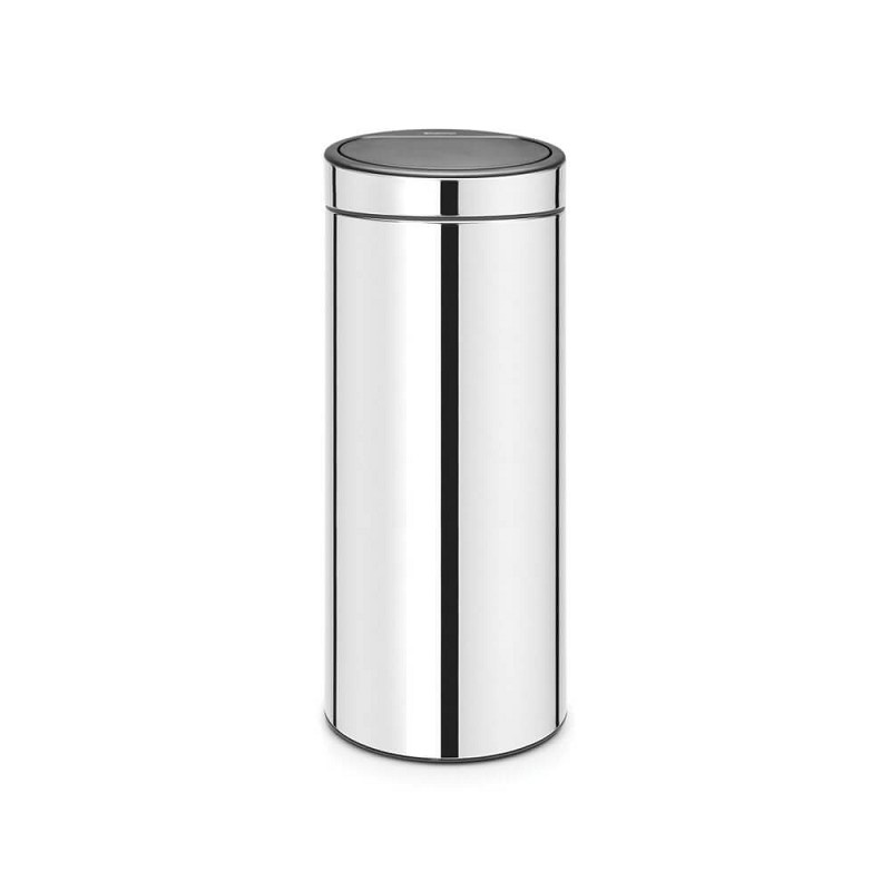 Brabantia Touch Bin 30L Brilliant Steel