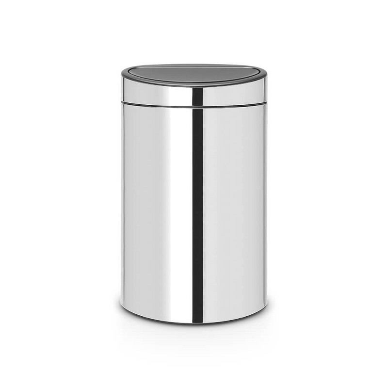 Brabantia Touch Bin 40L Brilliant Steel