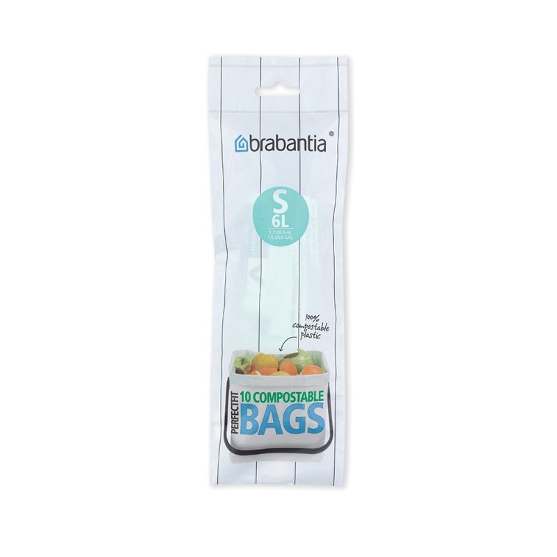 Brabantia Afvalzakken Comp S/ 6L x10