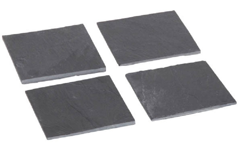 Glasonderzetters Leisteen set a4