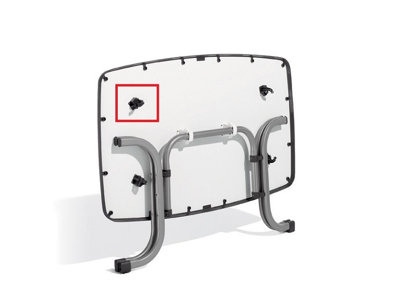 Kleine beugel Sieger klaptafel 150x90