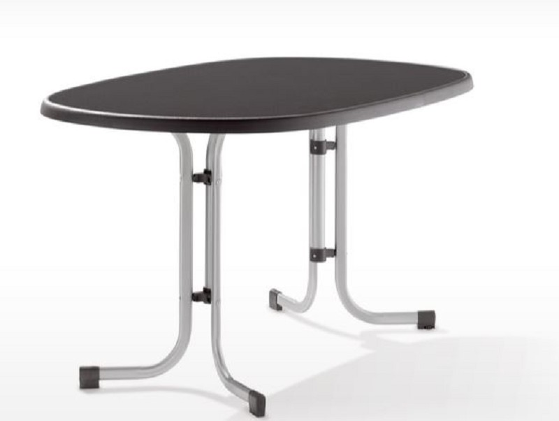 Klaptafel Ovaal 140x90 Sieger Grijs