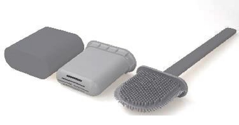 Siliconen toiletborstel