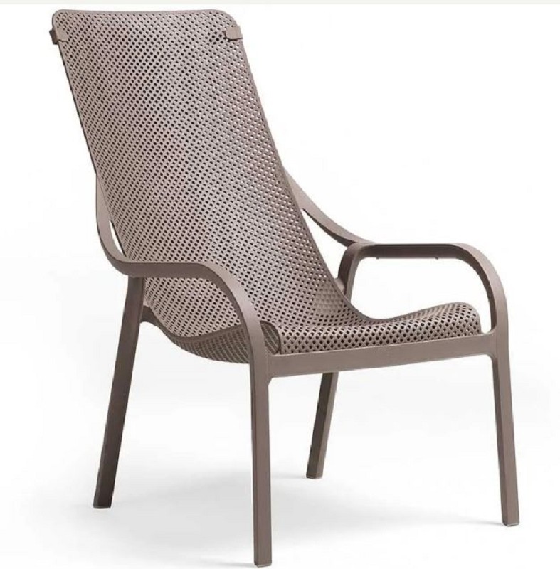 Stapelstoel Nardi Net Lounge Tortora