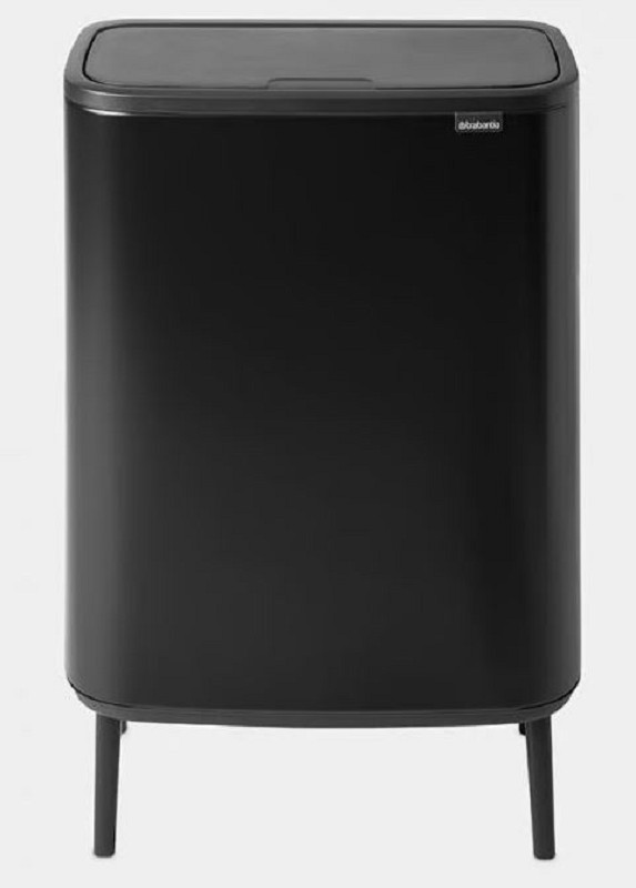 Brabantia BO Touch Bin Hi 30+30L Matt black