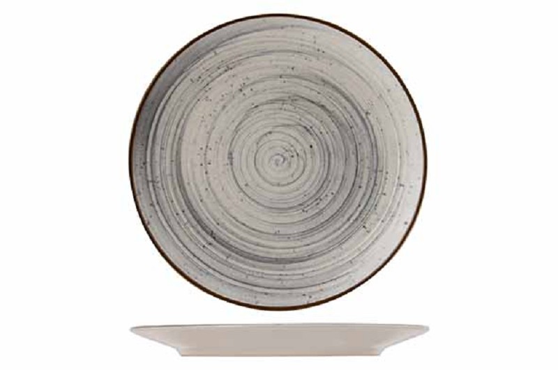 Sintra blauw dessertbord 20cm - aardewerk.