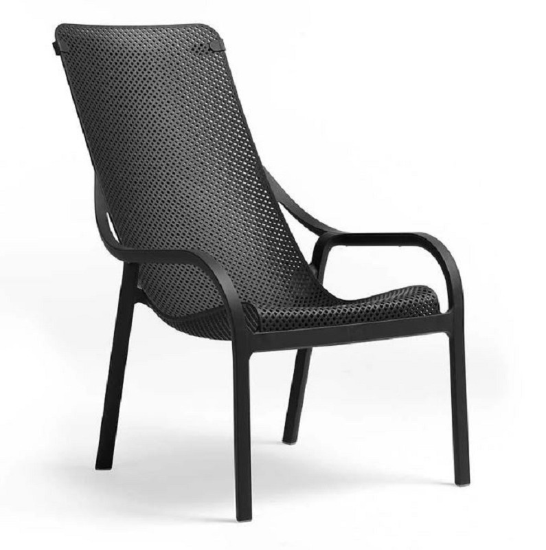 Nardi Net Lounge Stoel Antraciet
