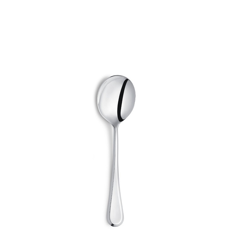 Amefa Drift Mirror Dessertlepel Ronde Bak